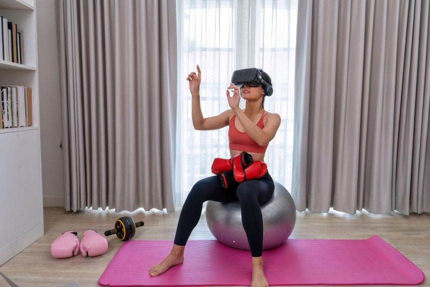 Fitness acasa cu realitate virtuala